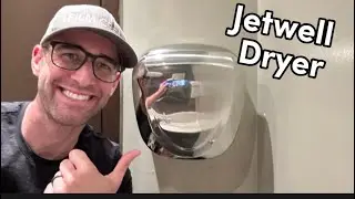 ★★★★★ Hand-Drying Power! JETWELL Commercial Hand Dryer Review & Demo - Stainless Steel Brilliance!