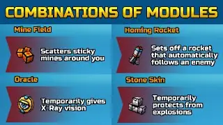 All the Right Modules Combination | 18 Combinations! (Guide) | Pixel Gun 3D
