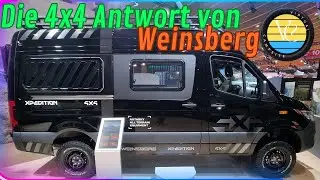 NEU 2025: Weinsberg X PEDITION 600 MQ &ndash; Der ultimative Mercedes 4x4 Camper?