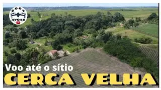 Passeio a&eacute;reo pelo s&iacute;tio cerca velha no munic&iacute;pio de Caapor&atilde; na Para&iacute;ba