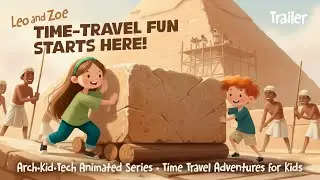 Arch-Kid-Tech Animated Series Trailer | TaksaToys Time-Travel Adventures for Kids