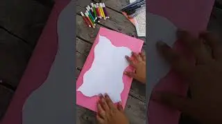 Attendance register cover decorations idea//Made by Lata karlupia#shorts#youtubeshorts#viral