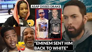 ASAP Rocky DISSES Drake 😂 “Eminem Sent Him Back WHITE” Comedian On MGK, Jim Jones vs Kid Cudi