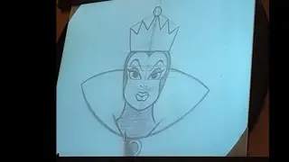 How to Draw Evil Queen from Snow White (Disney California Adventure Animation Academy FULL VIDEO)