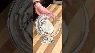 El truco de 24 horas que profesionales guardan en secreto #pizzadough #poolish #receta
