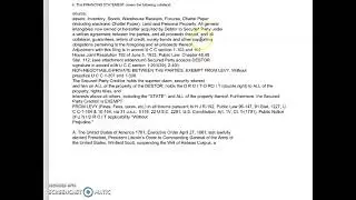 UCC1 Filing--