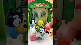 ASMR RELAXING SATISFYING WITH UNBOXING BLUEY VS SUZIE PEPPA #shortsvideo