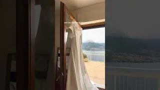 It's your wedding morning, and you have the dreamiest bridal suite...