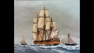 Building the first ever United States Navy Warship - The USS Alfred