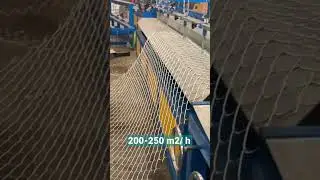 fully automatic single wire feeding chain link fence machine#machine #automatic #factory #working