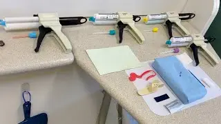 One Type of Crown and Bridge Setup