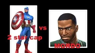 How to fight MORDO with a 2 star Captain america | Marvel contest of champions