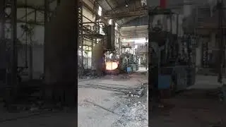 CRATUS Mobile Forging Manipulator Forging 7 Ton Ingot