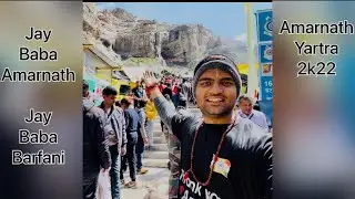 Baba Amarnath darshan 😍 | holly cave jay baba Amarnath 🙏🏼 jay baba barfanii 🙏🏼😍❤️ | Vlog -06