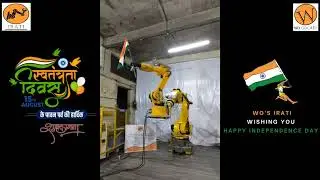 WO Group wishes you Happy Independence Day | WO's IRATI |  Industrial Robotics Programming Training