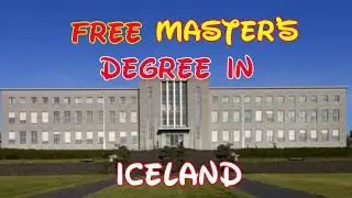 Free Master's Degree Program in Iceland || Postgraduate Courses