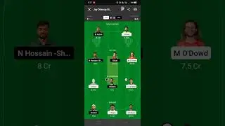 CCH VS SYL T20BPL DREAM11 Team CRICKET MATCH PREDICTION #dream11 #dream