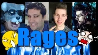 YOUTUBERS DANDO RAGE PARTE 2 - Zigueira , Lipao Gamer , Rato Borrachudo , Davy Jones