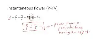 Mechanical Power and Efficiency Concepts