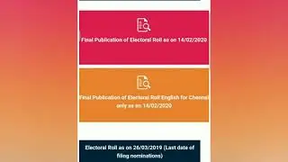 VOTER NAME LIST CHECK IN YOUR MOBILE PHONE 2020#EASY TO DOWNLOAD