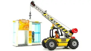 Lego City 60200 Capital City Crane, Museum and Skatepark
