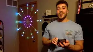 Review of Smart Firework Lights Indoor, Maylit App and Remote Control RGB Color Changing Led Lights