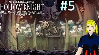 (Blind, Controller switching) Hollow Knight Livestream 5 #HollowKnight #indiegame #Vtuber #envtuber
