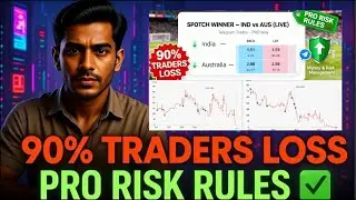 &ldquo;90% Sports Traders LOSS Kyun Karte Hain? ✅ Risk & Money Management + Telegram Trades PRO Way&rdquo;