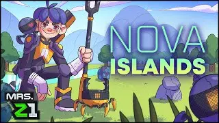 Forager In Space !!! NEW Updates!!! Nova Islands Ep. 1 | Mrs. Z1