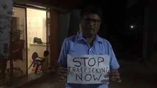 Sandip  says #StopTrafficking