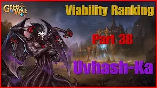 Gems of War New Troop Uvhash-Ka Viability Ranking Part 3b #gemsofwar #gemsofwartips