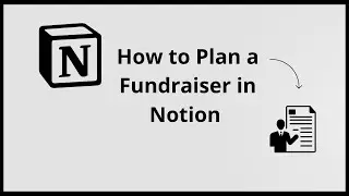 How To Plan A Fundraiser On NOTION (Complete 2025 Guide)