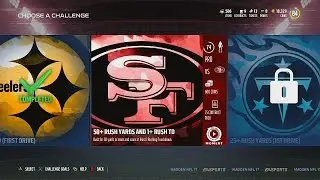 Madden NFL 17 | MUT October Gauntlet Rushing Challenge #6 | 50+ Rush Yards and 1+ Rush TD