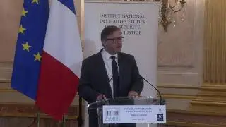 Sylvain Waserman - Colloque 30 ans INHESJ