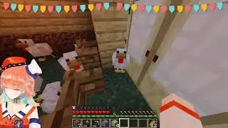 Kiara : Do you wanna 𝚍𝚒𝚎 ?  Chicken : YES