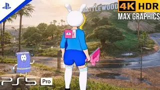 Fortnite (PS5 Pro) 4K 120FPS HDR Gameplay | Fionna the Human Adventure Time (Chapter 7 Season 1)