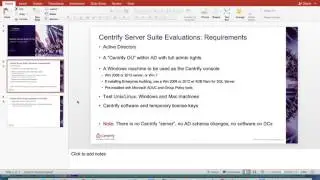 Centrify Server Suite - PreInstall Demo, Before Software