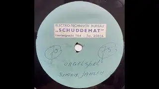 Simon C. Jansen orgel Westerkerk Amsterdam (78-toeren lakplaat, 1957)