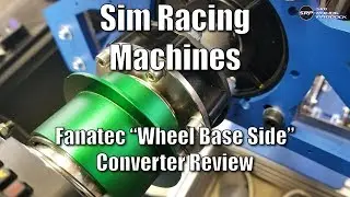 Sim Racing Machines Fanatec Conversion Kit Review - Use Fanatec Rims on a Direct Drive Wheel!