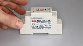 Блок питания на DIN рейку MEAN WELL DR-15-12