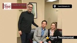 Claudia and Rafael sellers in Carol Stream | sale of condo | living in Carol Stream |