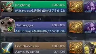 Poor Affliction Warlock... | 11.0.5 The War Within PvP