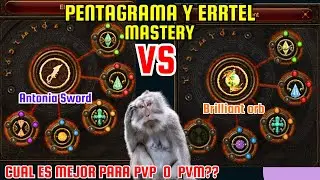 Que pentagrama y Kit Errtel MASTERY es Mejor y en que Ocasion usar - Mu Online