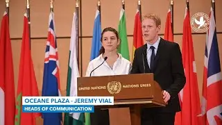 Oc&eacute;ane Plaza & Jeremy Vial, closing remarks (FERMUN 2020)
