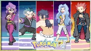 All JOHTO Elite Four Battles - Pokemon HeartGold & SoulSilver