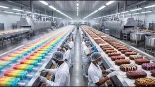 Inside The Mega Factory That Makes 1,000 Ice Cream Flavors (USA)