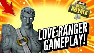LOVE RANGER Skin Gameplay! In Fortnite Battle Royale..