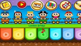 Piano kids Game Kaise | color's game video