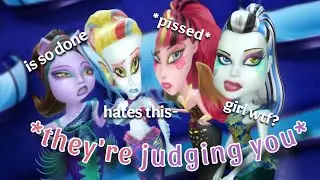 I edited a MONSTER HIGH movie because it's spooky season🧜&zwj;♀️💜