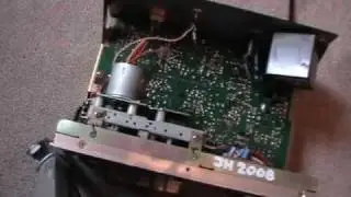 Replacing a belt of the Ultrasound cassette deck (1/2)